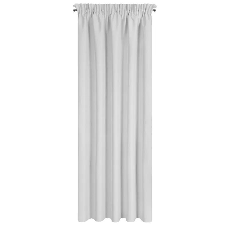 ZASŁONA GOTOWA SUZAN NA TAŚMIE 135 X 270 CM SREBRNY - EU_453001