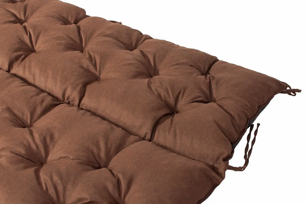 Gruba poduszka na huśtawkę 180/60/60 - brąz - FE5906948106598