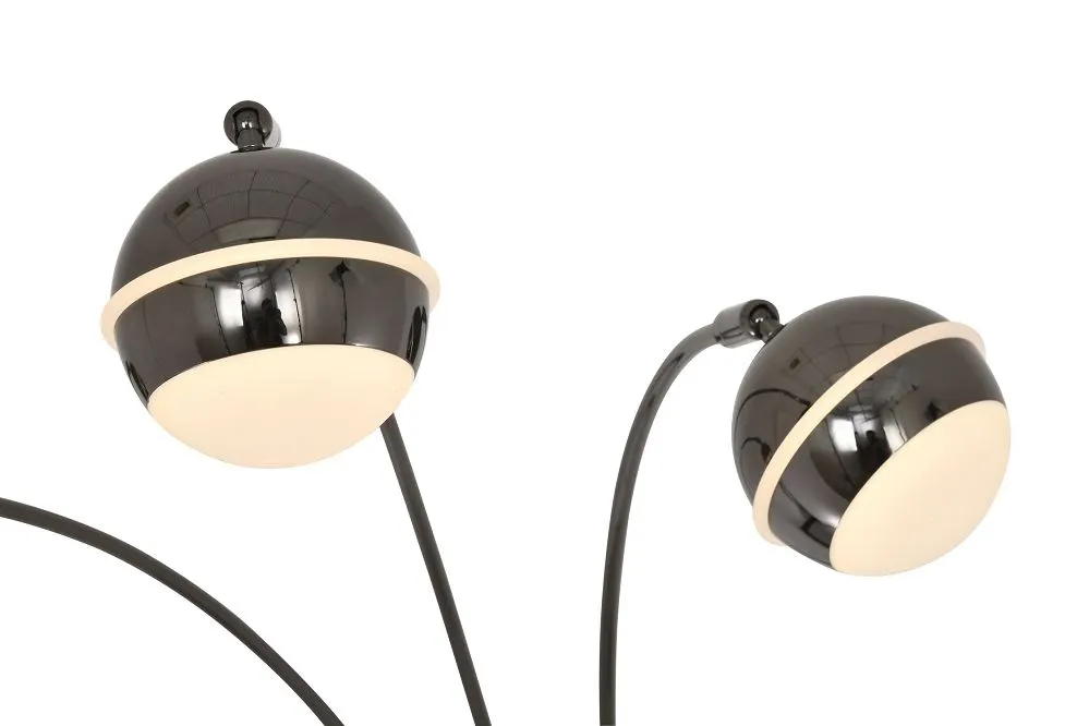 image lampa stojąca, oprawa wisząca, lampa z abażurem, metaliczna lampa, kuleczkowe źródło światła