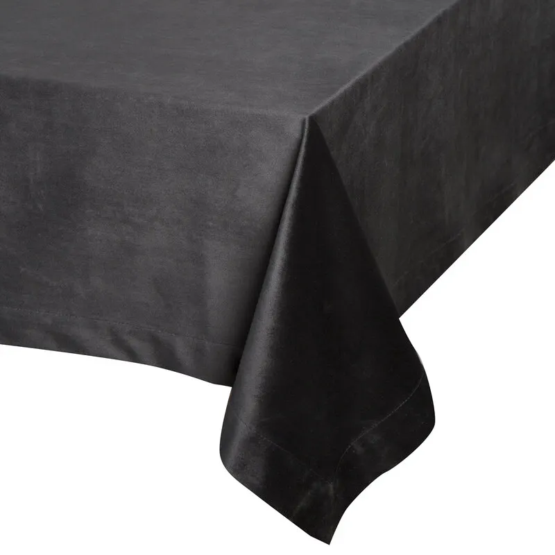 OBRUS MELINDA 140 X 220 CM CZARNY - EU_452202