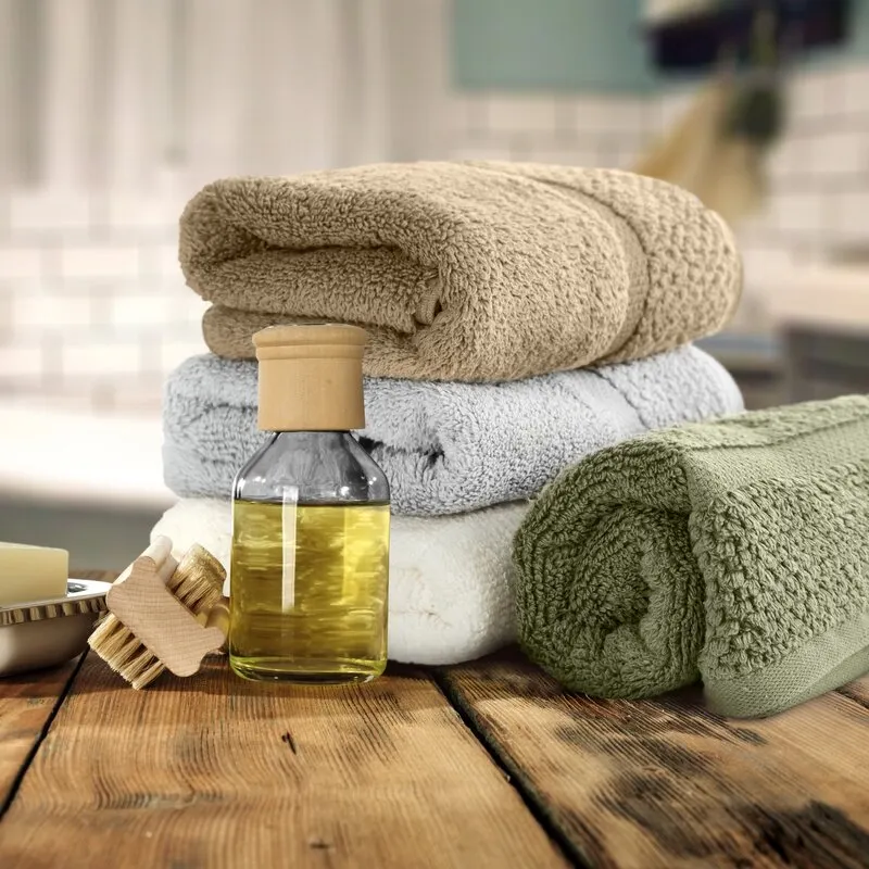 RĘCZNIK VILIA (01) 70X140 CM KREMOWY - EU_418721