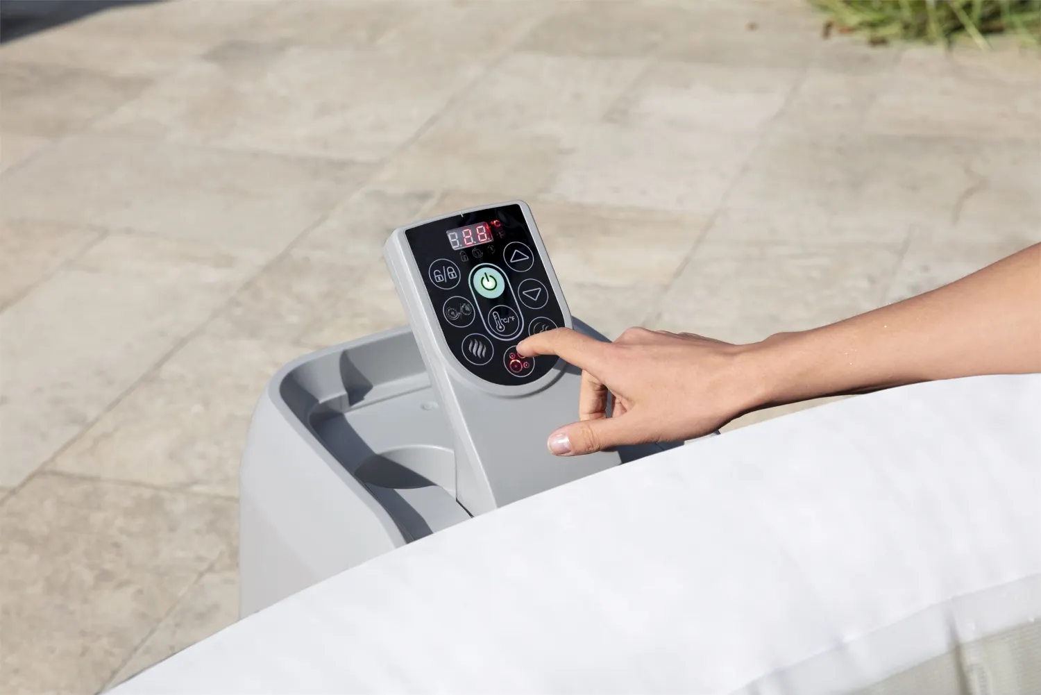 JACUZZI LAY-Z-SPA HOLLYWOOD AIR JET z pokrywą 196x66 - BES60059