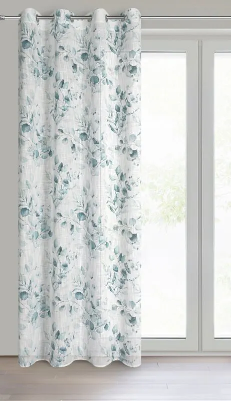 ZASŁONA SENA 140 X 250 CM BIAŁY - EU_452811