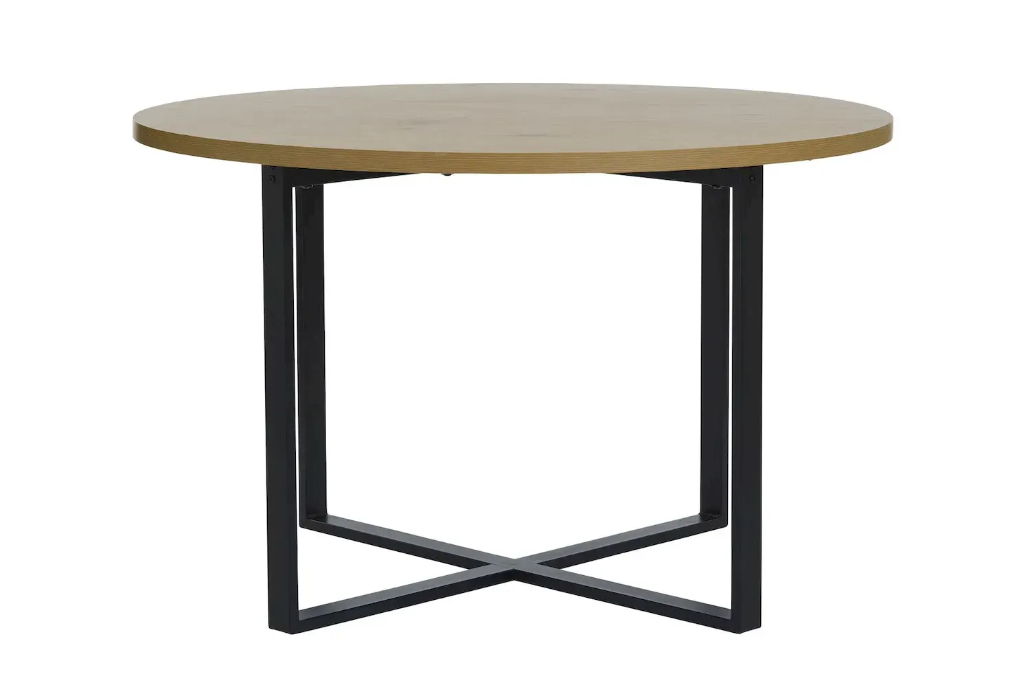 Stół okrągły LUGO Ø120 - dąb naturalny - UN_51970000