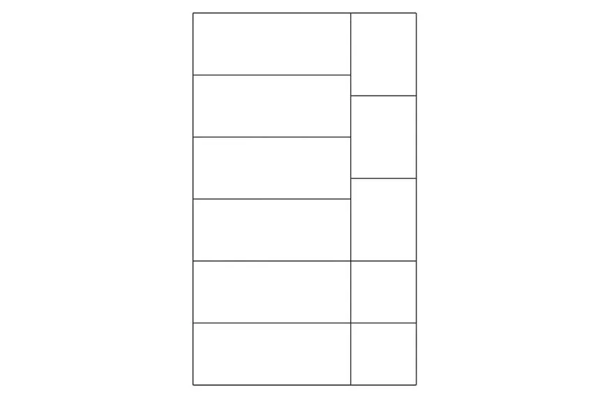 Witryna 4-drzwiowa VELVET 12 drewniana dąb rustical 200x110x42cm - TH-100-0625