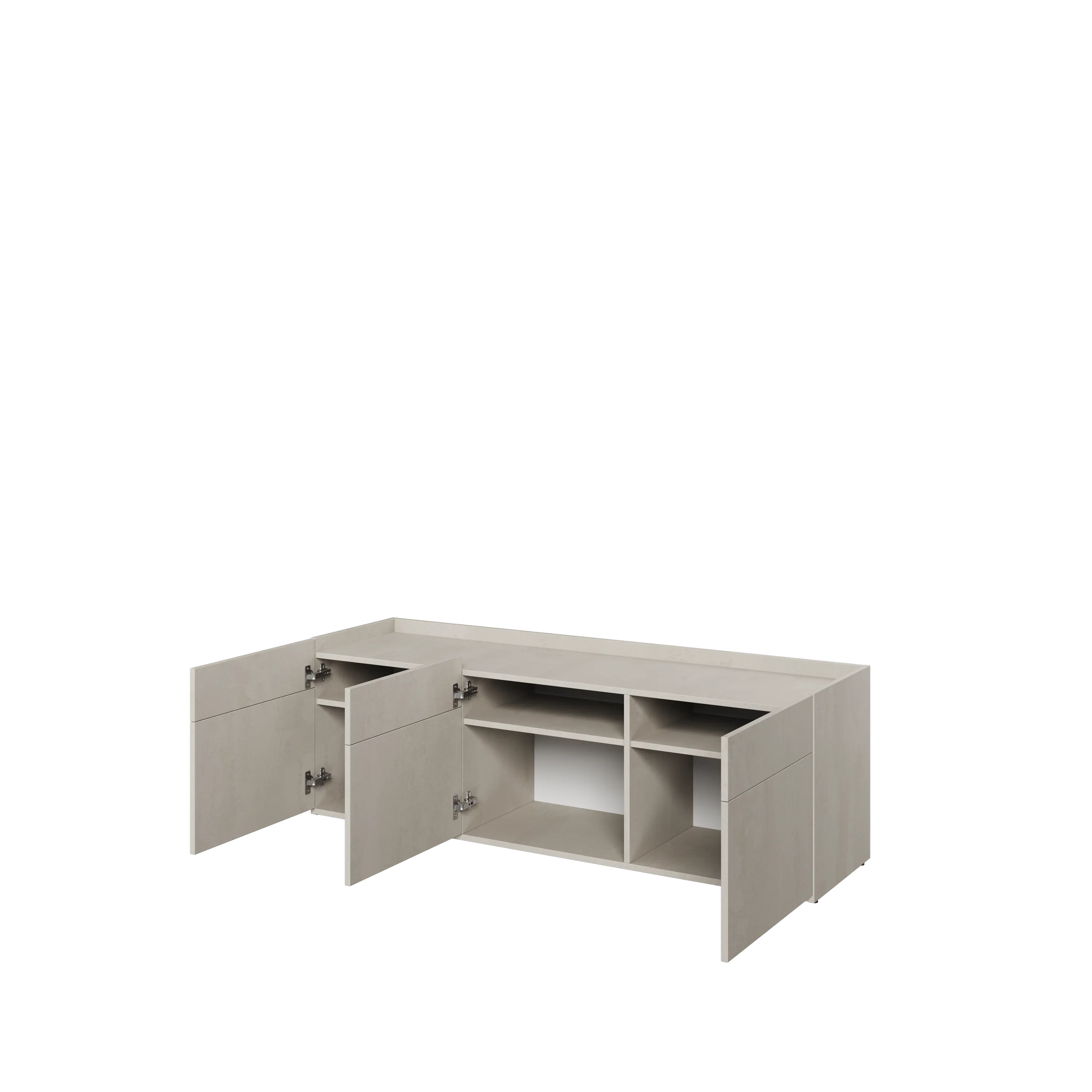 Szafka 3-drzwiowa Teen Flex TF-08 szara - TF8SF