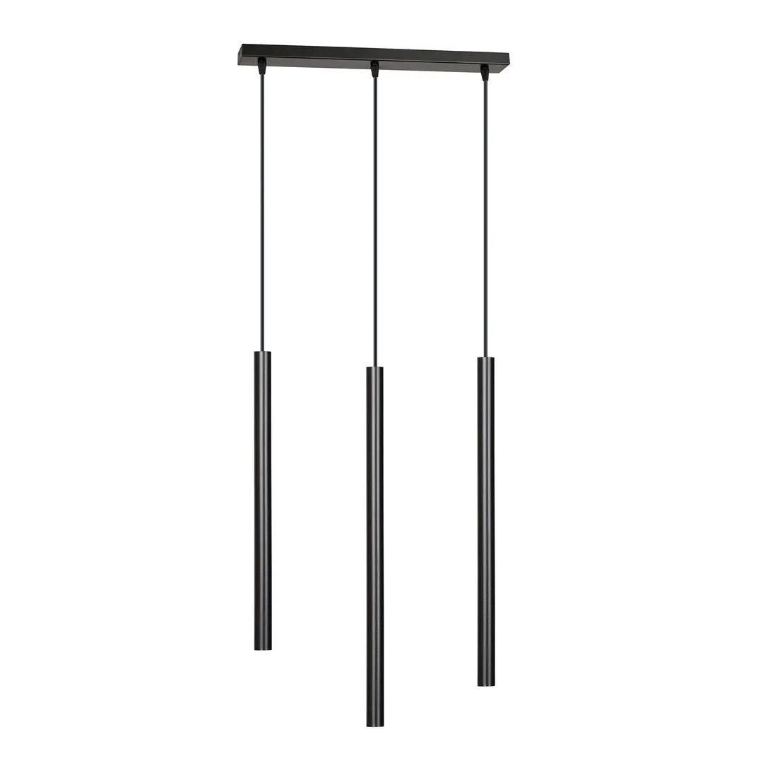 Lampa wisząca SELTER 3 czarna