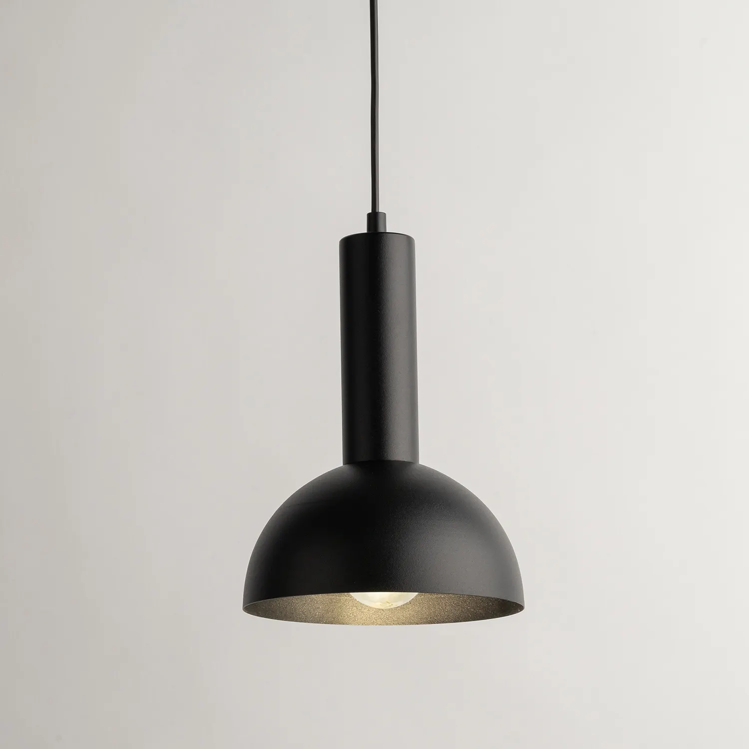 Lampa wisząca VITRUM S kopuła czarna - SI_40808