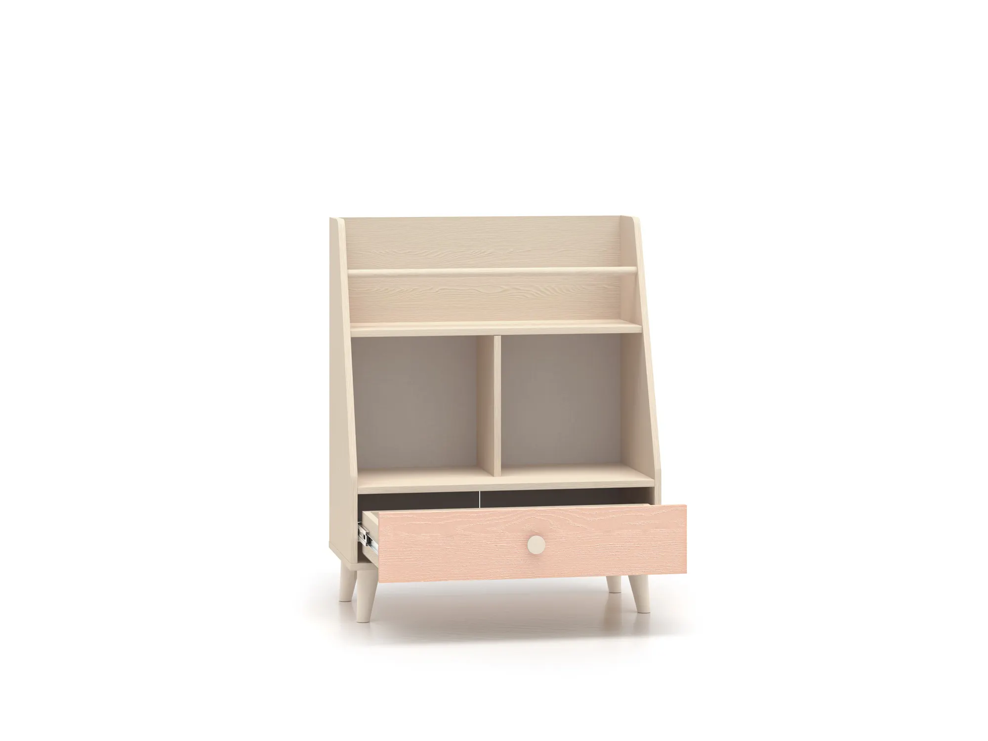 Komoda- organizer MEVEL 09 piasek pustyni, różowy - 1MEVE09-001