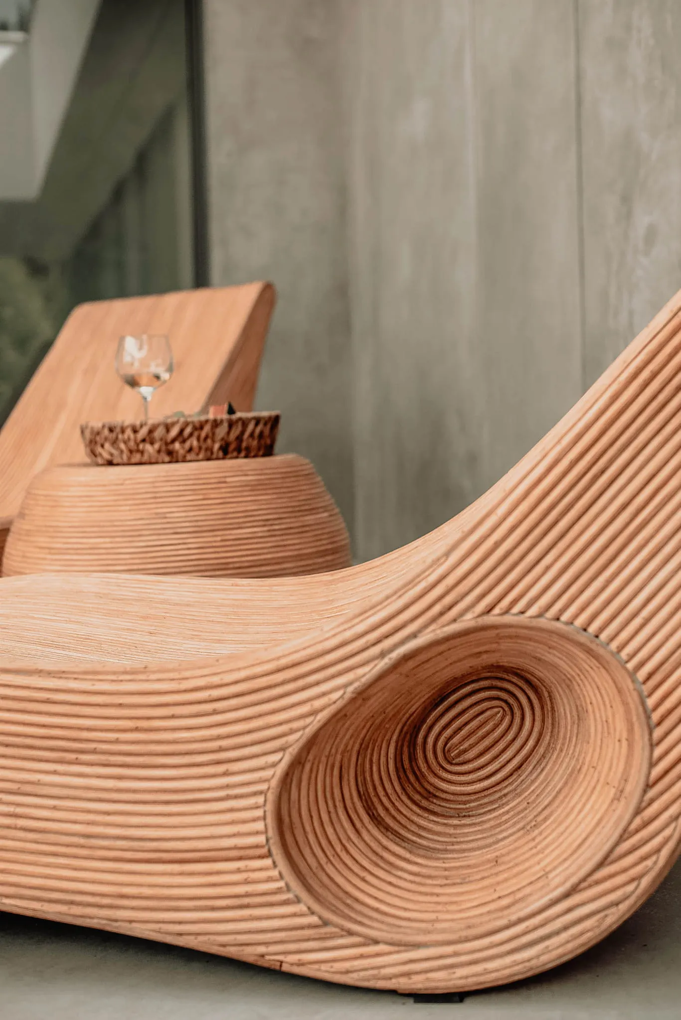 LEŻAK RATTANOWY TEGAL KONIAK - MMRTL003K