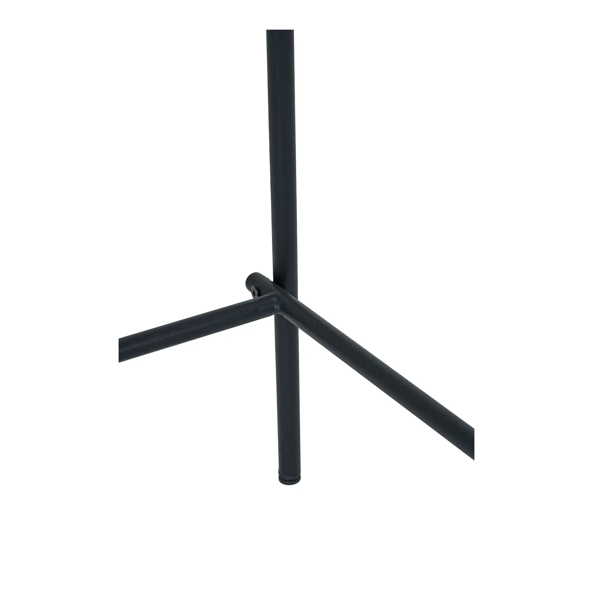 Hoker z tapicerowanym siedziskiem ESTEPONA oparcie ze sklejki - naturalny, brązowy - 1001385