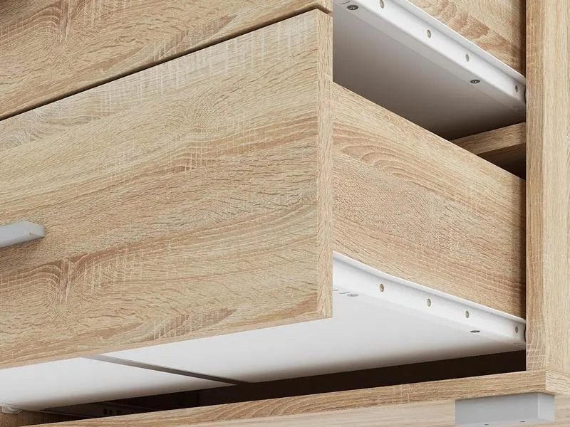 Komoda z 4 szufladami AVO 15 z szufladami sonoma jasna - 1AVO15-001