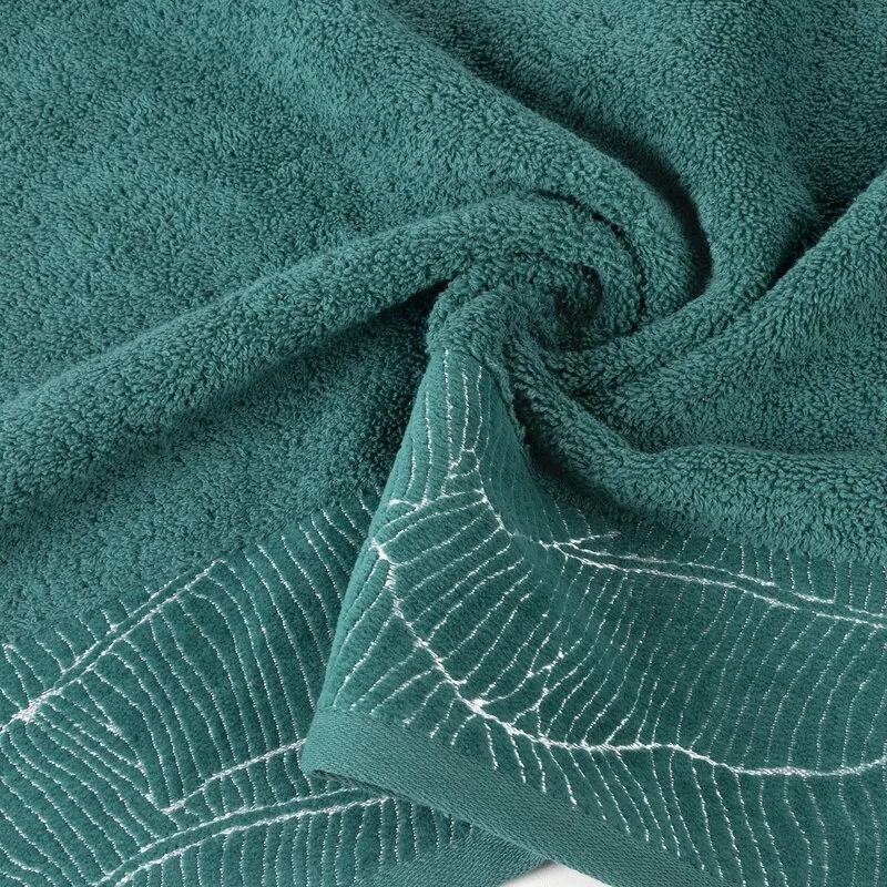 RĘCZNIK METALIC (07) 30 X 50 CM TURKUSOWY - EU_389637