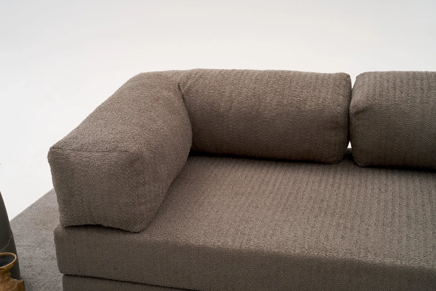 Sofa 3-osobowa rozkładana COMFORT szara — zdjęcie 8