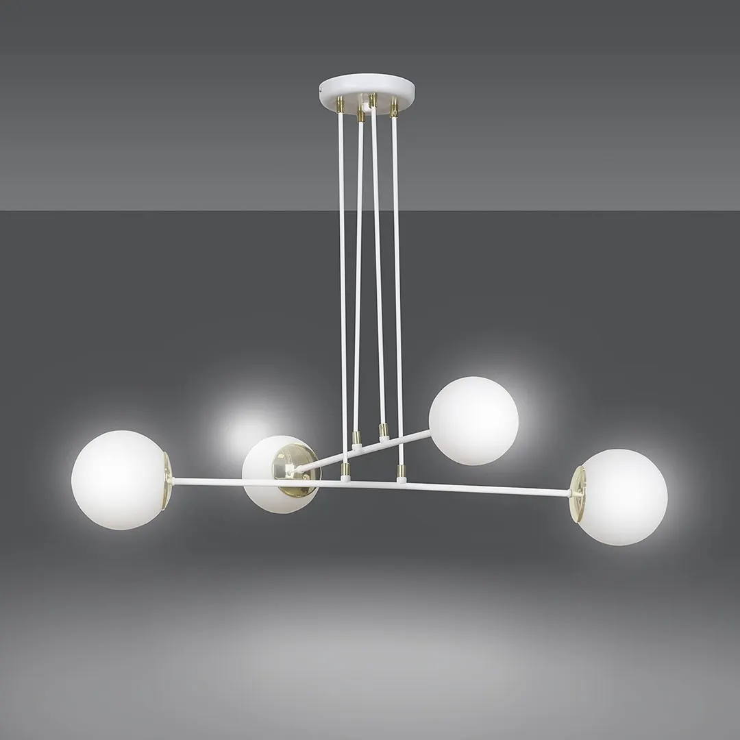 Lampa wisząca OGNIS Biały 967/4 Lampa wisząca OGNIS Biały 967/4