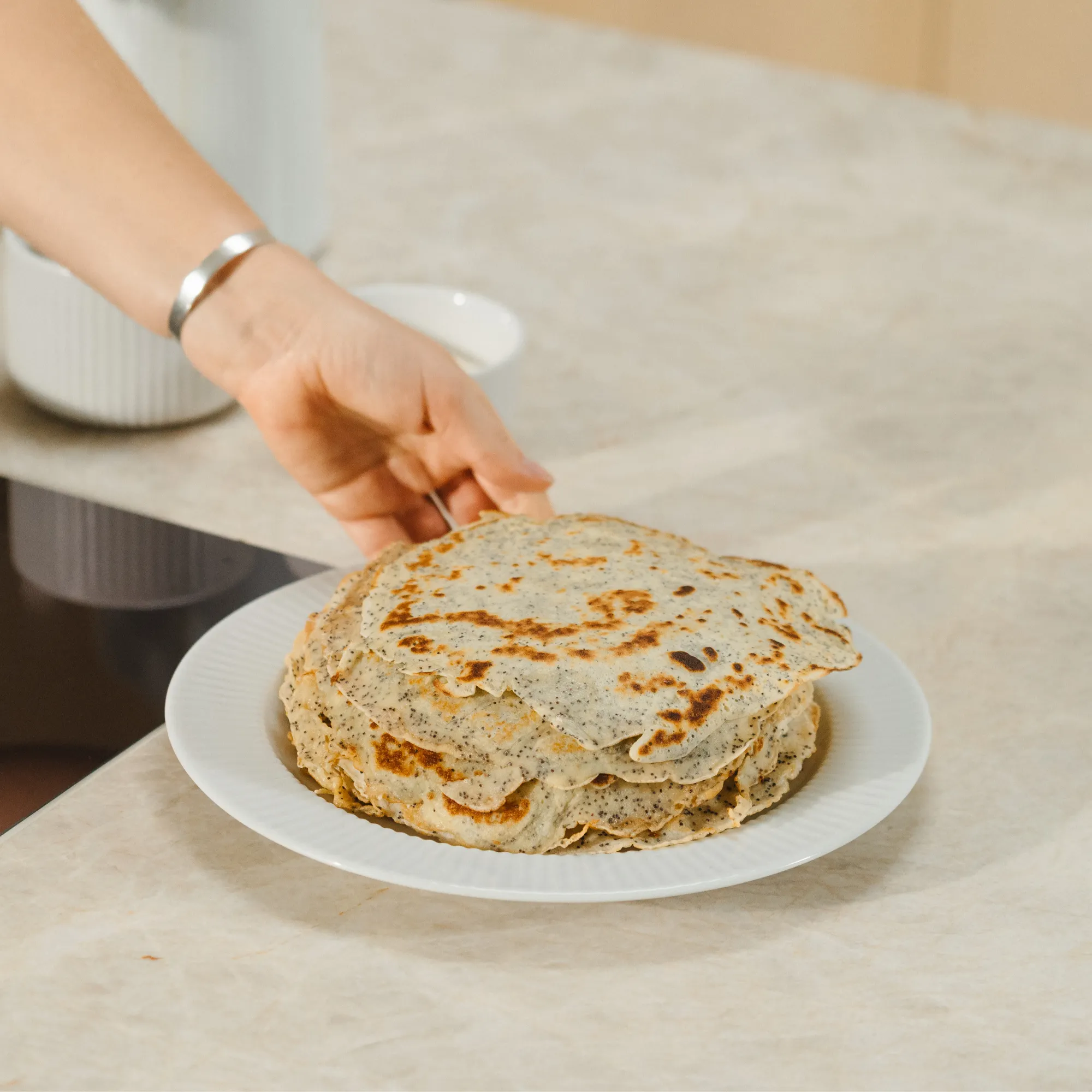 image naan, pancakes, tortilla, flatbread, stack