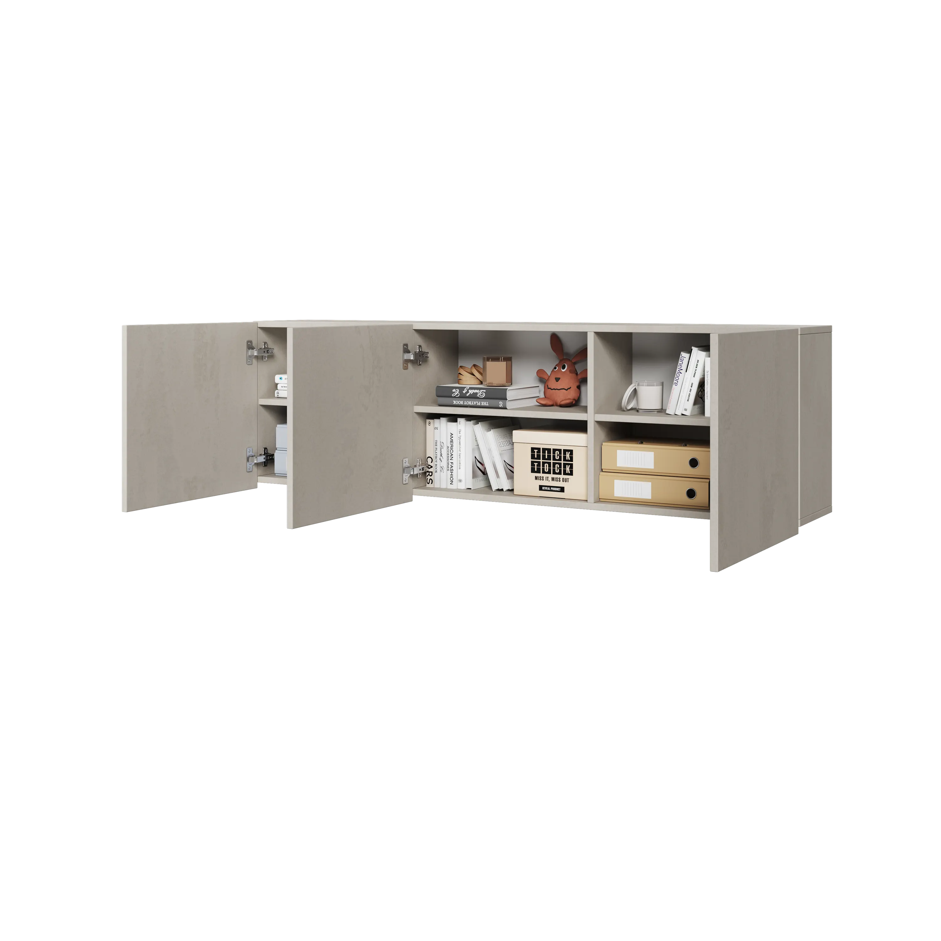 Szafka wisząca Teen Flex TF-09 150cm szara - TF9SF