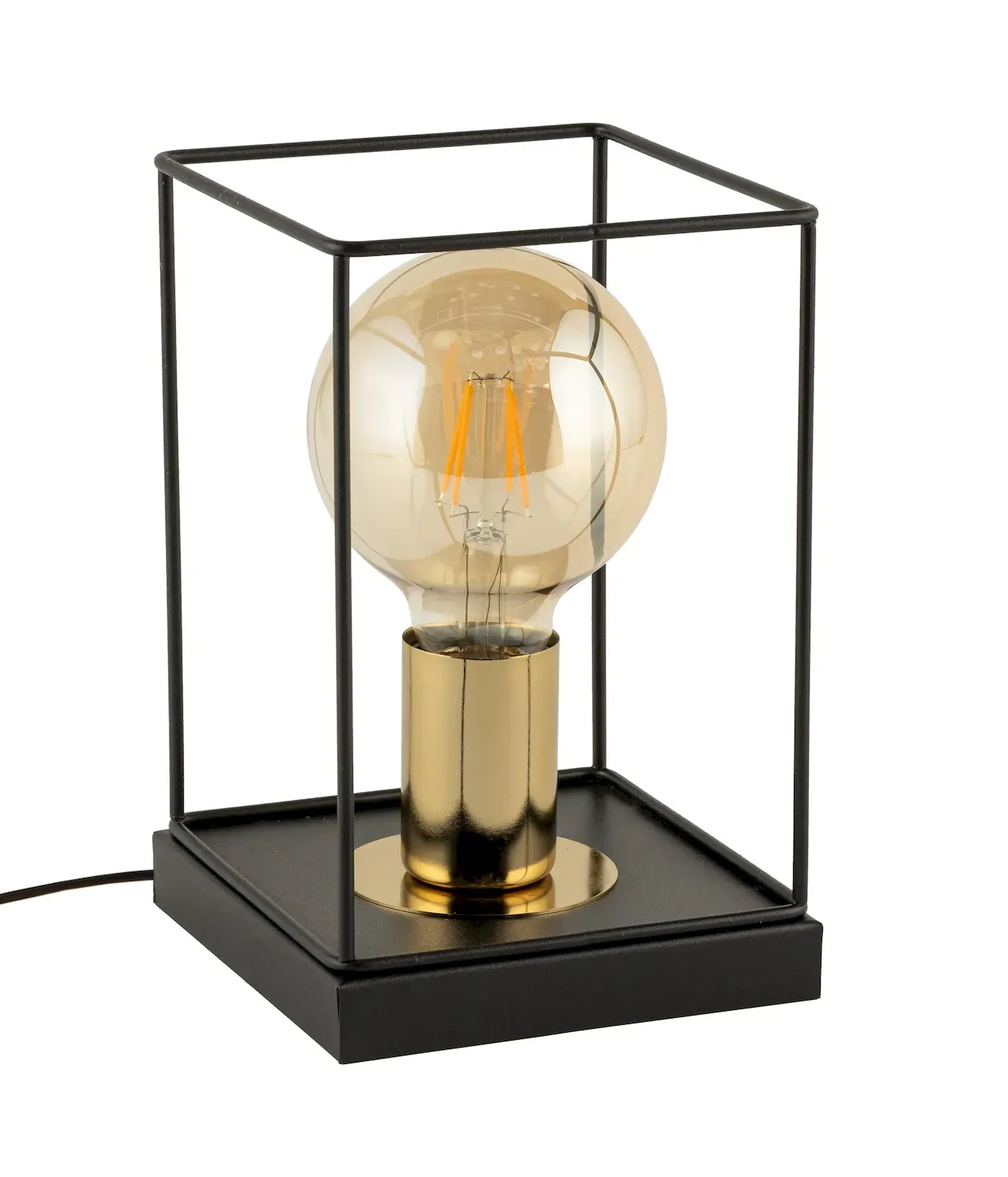 Lampa stołowa VOX czarno-złota Lampa stołowa VOX czarno-złota