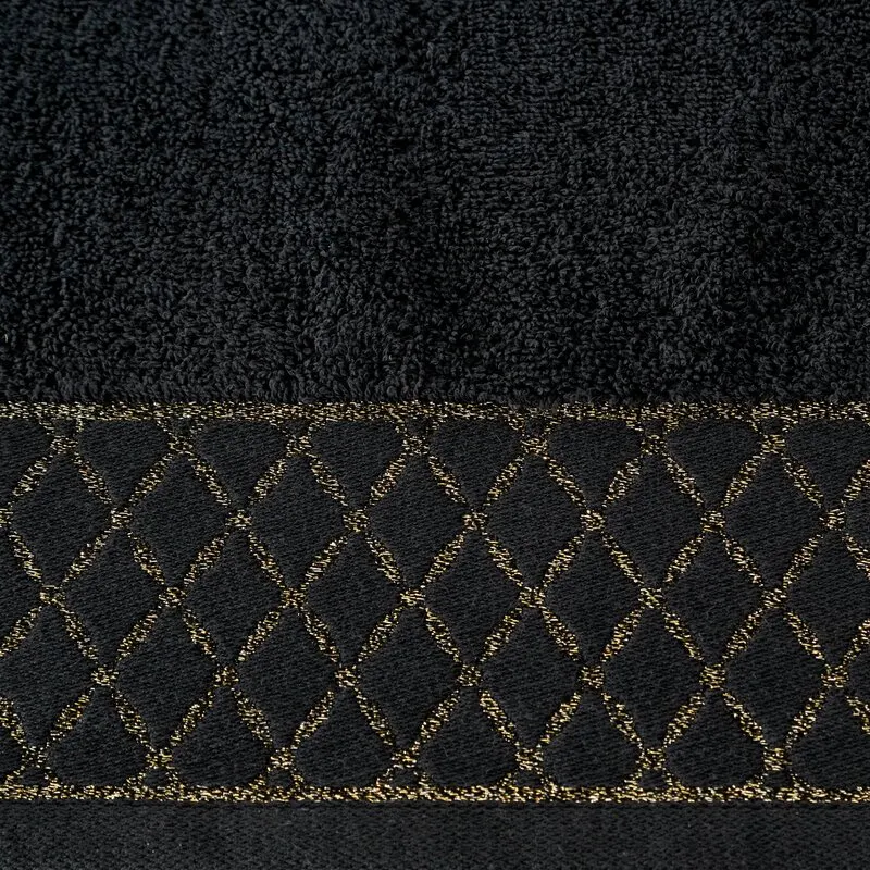 RĘCZNIK LAYLA (09) 30 X 50 CM CZARNY - EU_455034