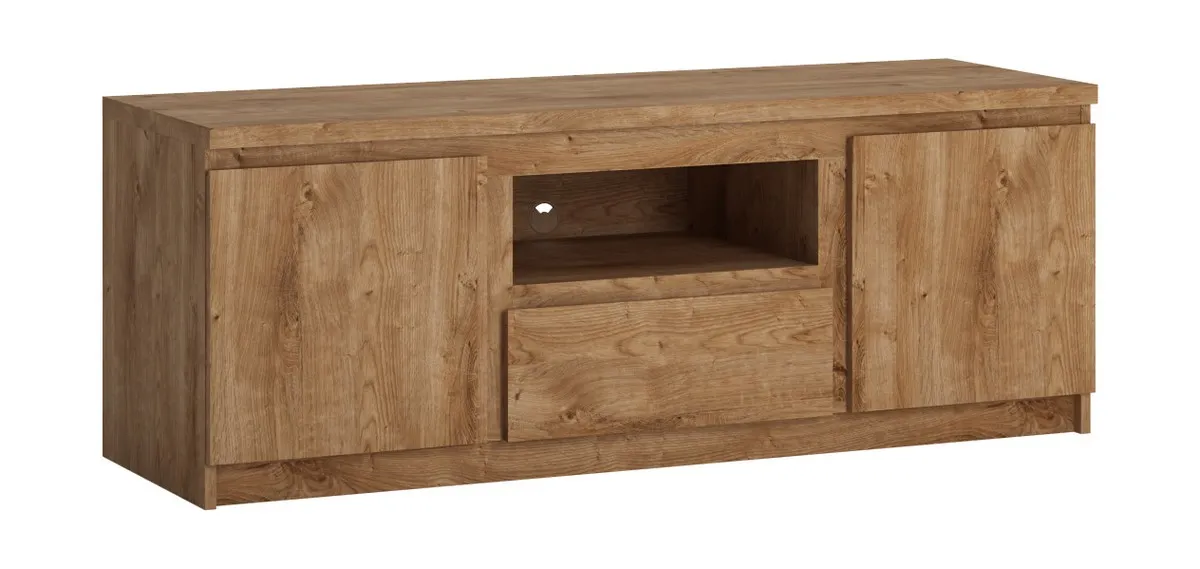 Szafka RTV FRIBO FRIF02 135cm DĄB RIBBECK ZŁOTY