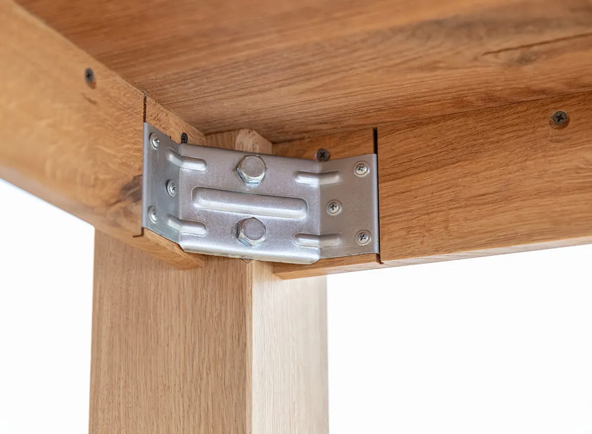 Stół dębowy do jadalni SIENA 180x90 naturalny - SIENA90X180