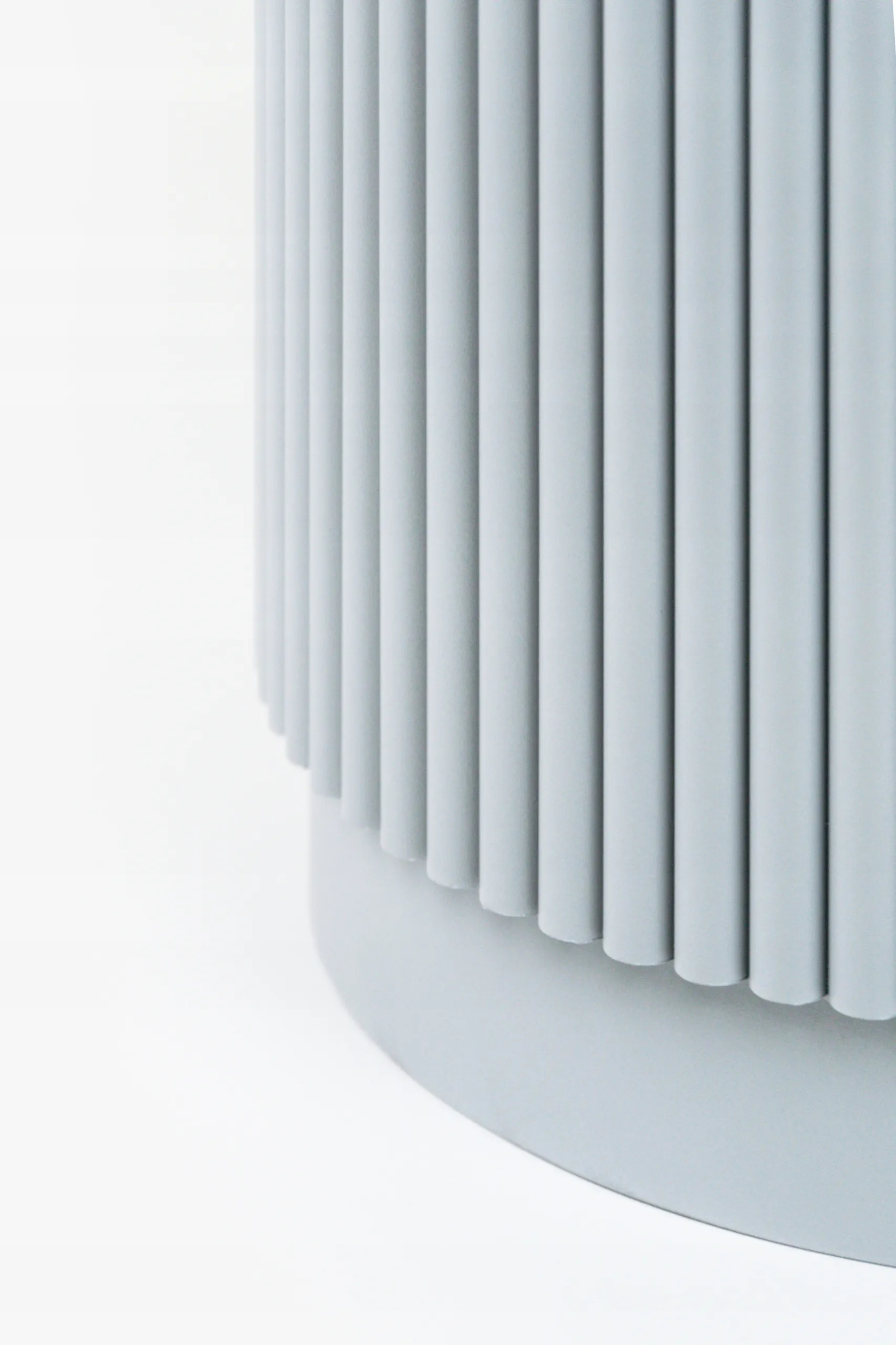 Noga do stołu metalowa TARRAGONA stelaż pod blat szary - LD_TZ000575