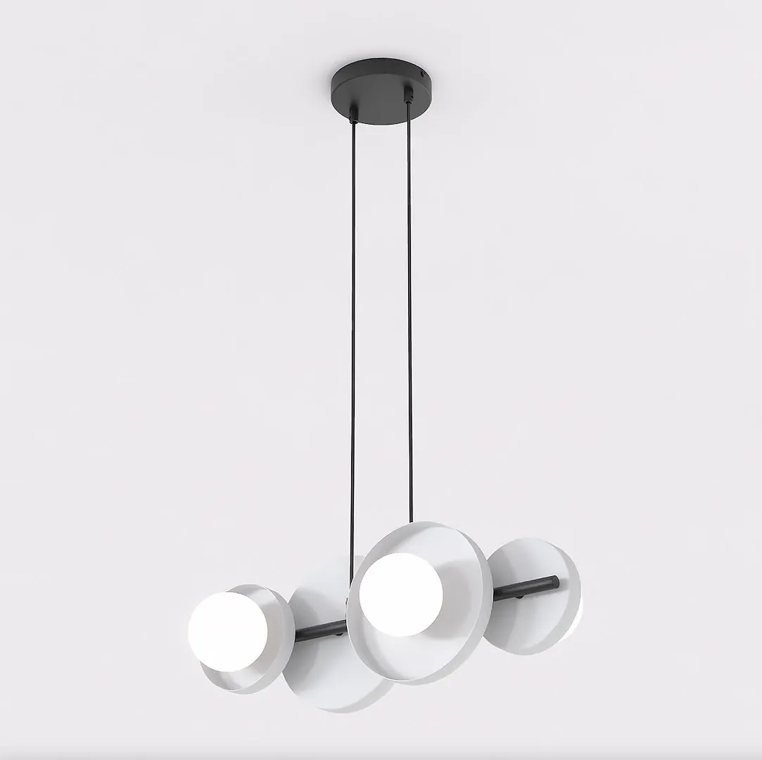 Lampa wisząca metalowa MODEL 4 szara — zdjęcie 2