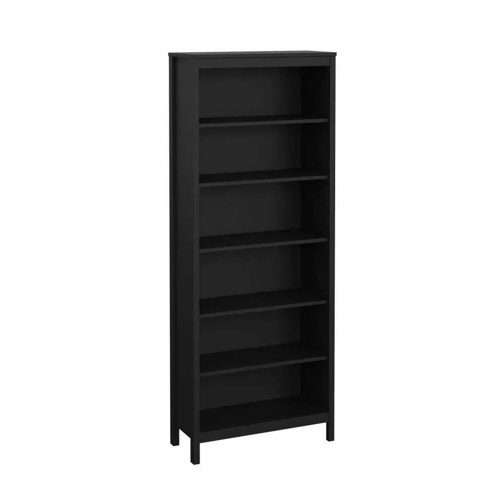 Regał MADRID 78 cm czarny mat
