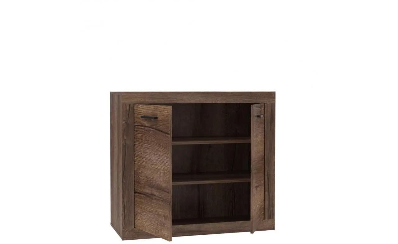 Komoda 2-drzwiowa TRASS 93 cm dąb szlachetny - TRAK221-D53