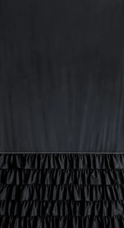 ZASŁONA GOTOWA CARLI 140 X 250 CM CZARNY - EU_454015