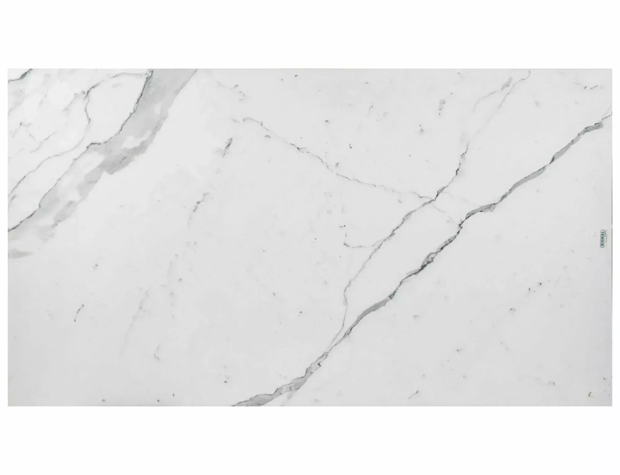 Stół rozkładany DOLCE CERAMIC 95x180(240) biały efekt marmuru stelaż kolor dąb - DOLCEBD180