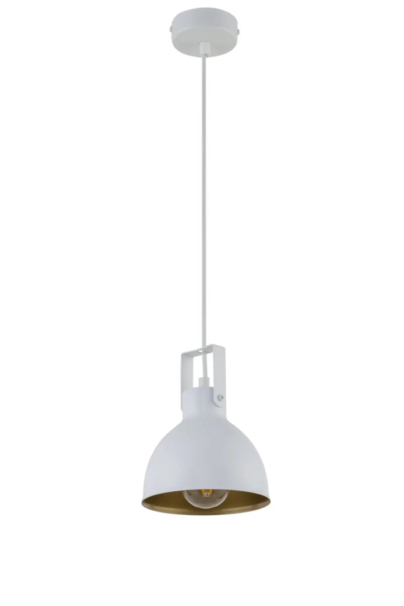 Lampa wisząca MARS 1 biało-złota