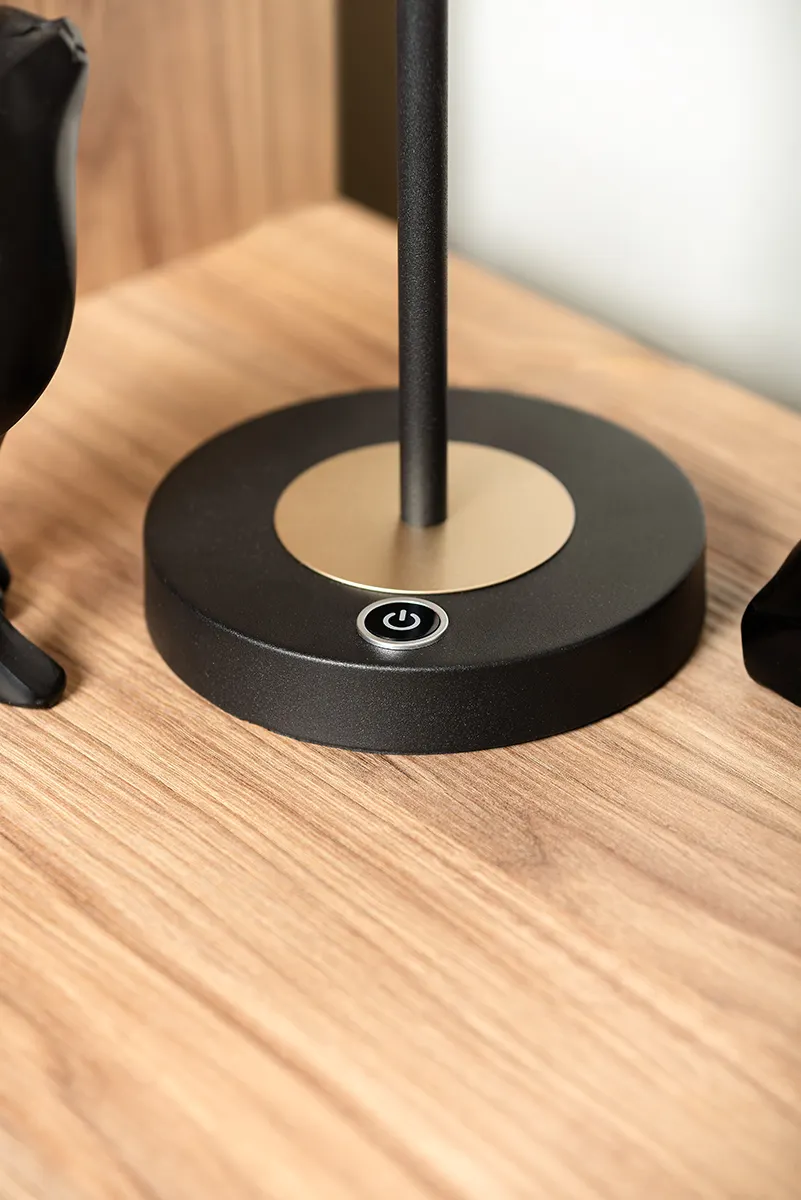 Lampa stojąca Brest ledowa ( Trzystopniowy włącznik dotykowy ) 38 cm - 8016-104