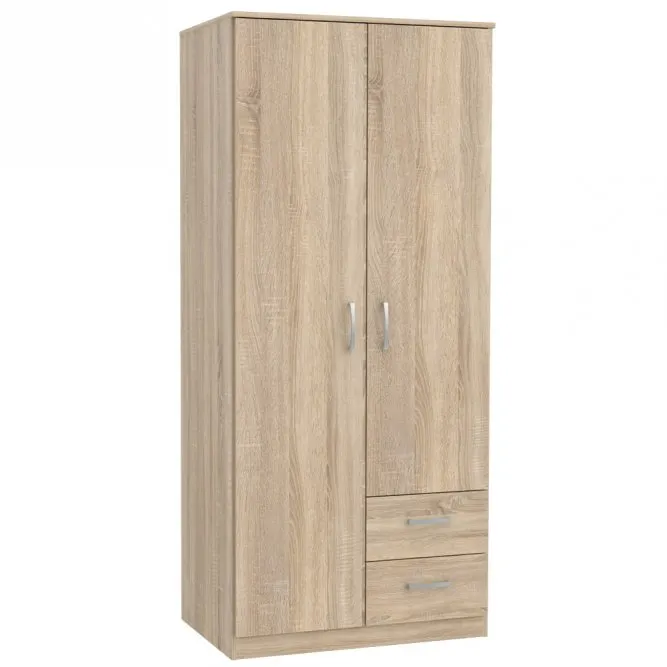 Szafa ubraniowa NIKO Dąb Sonoma NIKS81-D30F FORTE Szafa ubraniowa NIKO Dąb Sonoma NIKS81-D30F FORTE