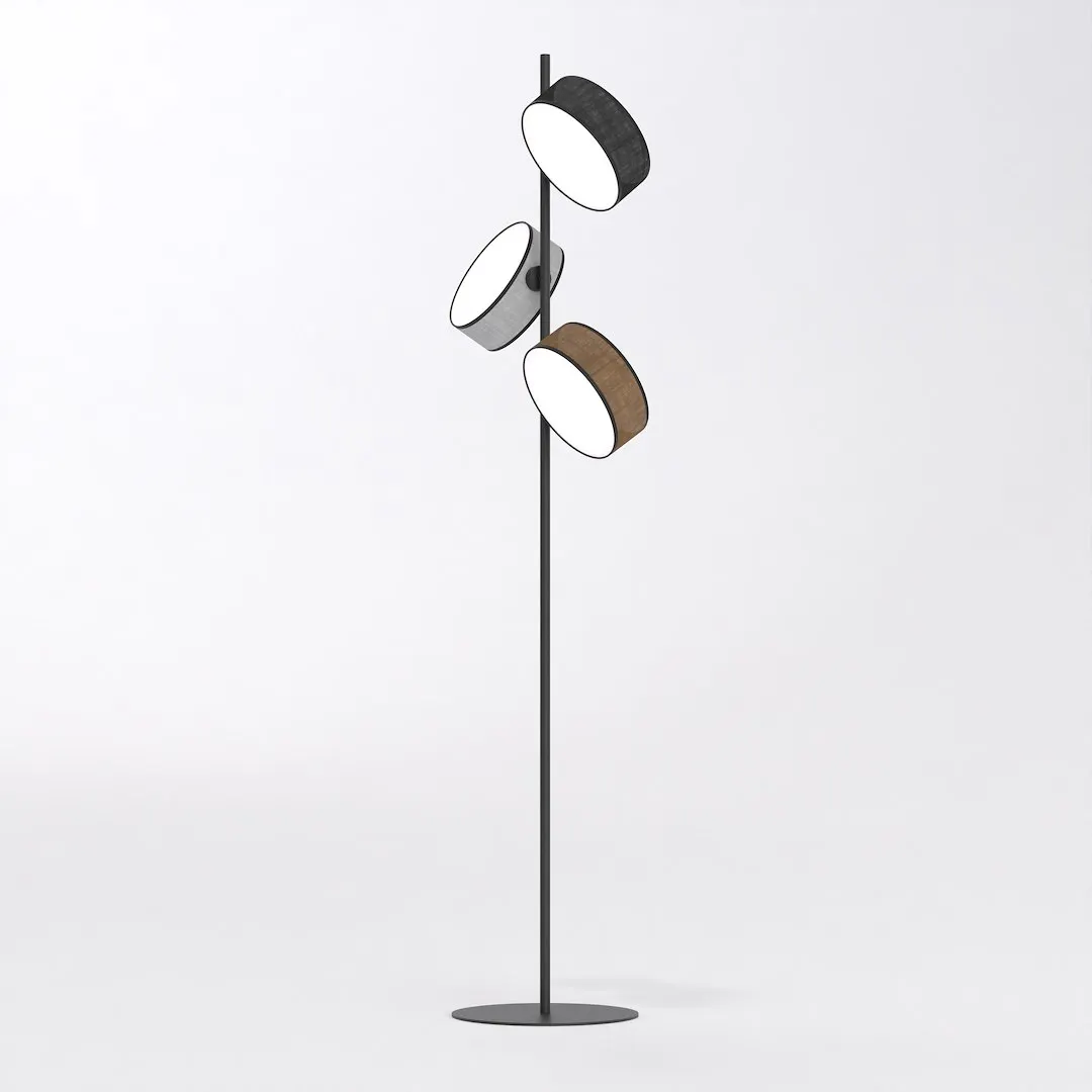 Lampa podłogowa abażur DRUMZ LP3 MIX1 wielokolorowa