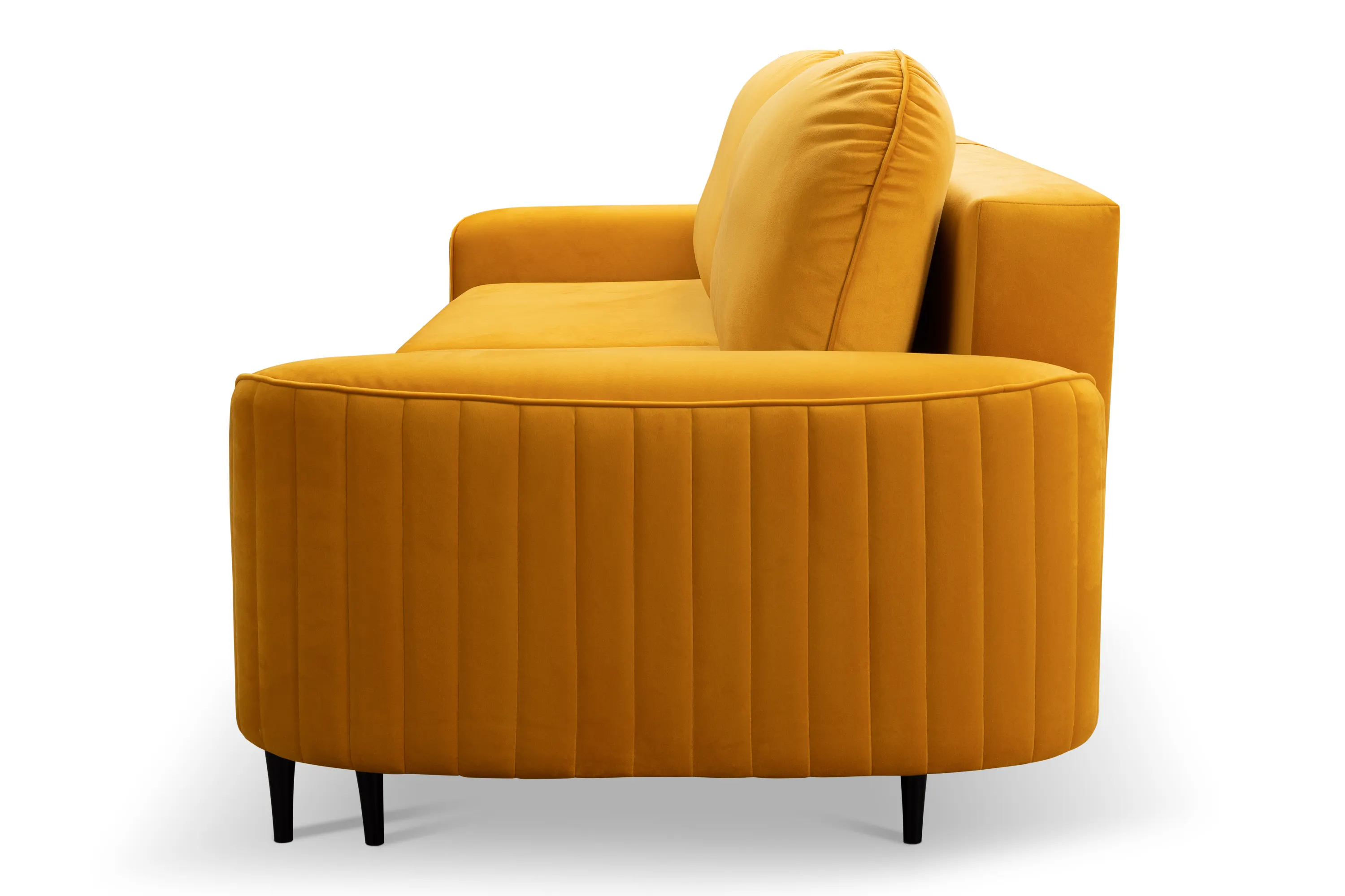 Sofa rozkładana z pojemnikiem VENA VELLUTO 244 cm musztardowa - VENA_SO_VELLUTO8