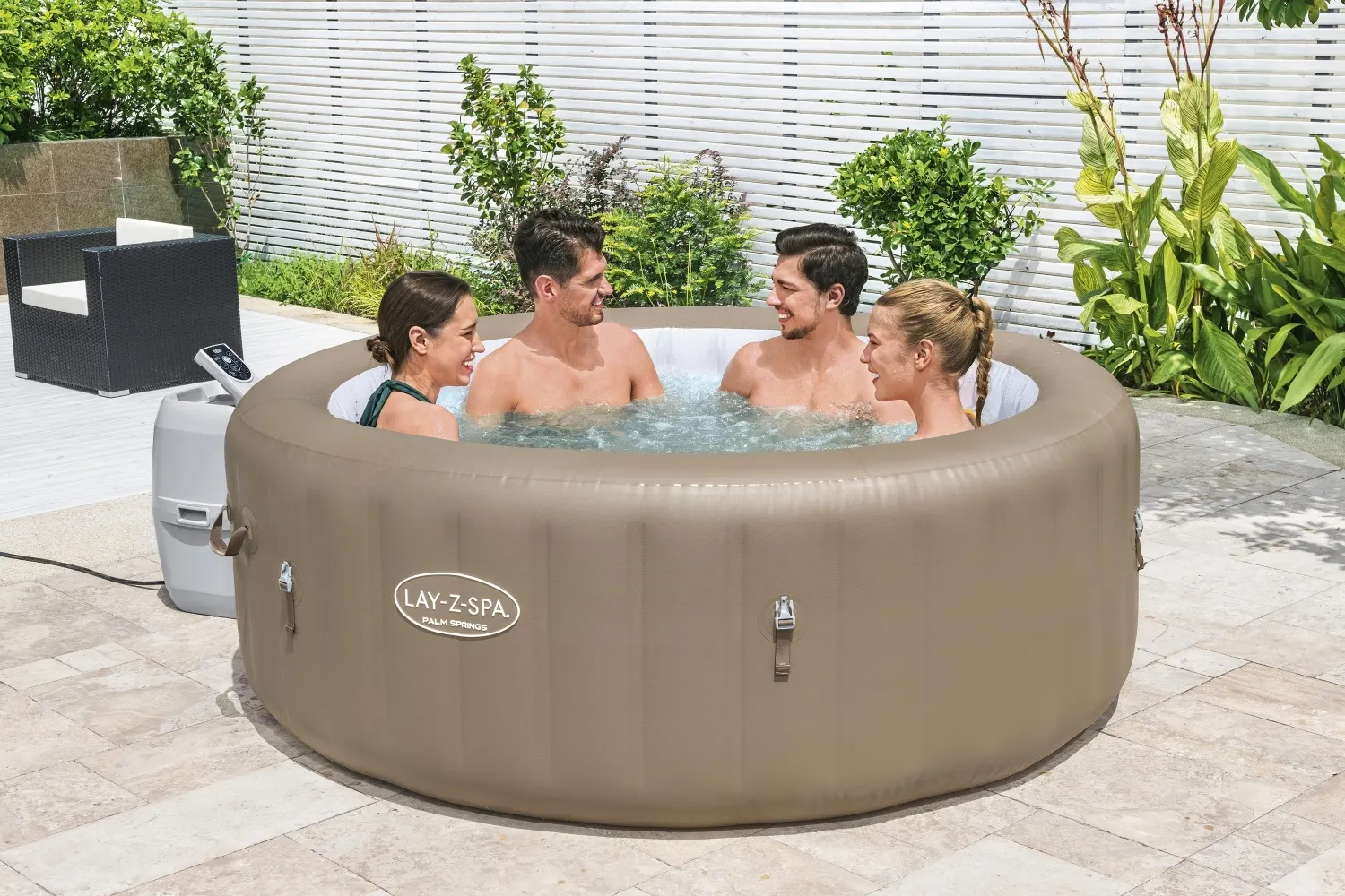 JACUZZI LAY-Z-SPA PALM SPRINGS AIRJET z pokrywą 196x71 - BES60017