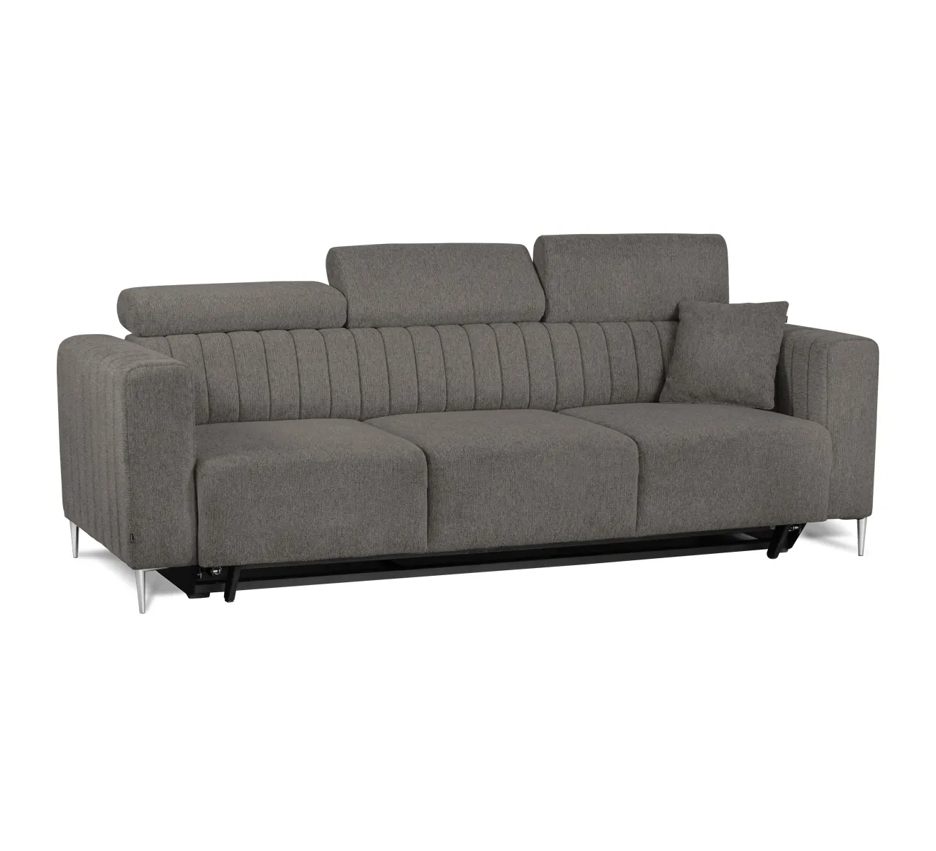 Sofa z funkcją spania KOBE 3F ARAGON 97 ciemny szary