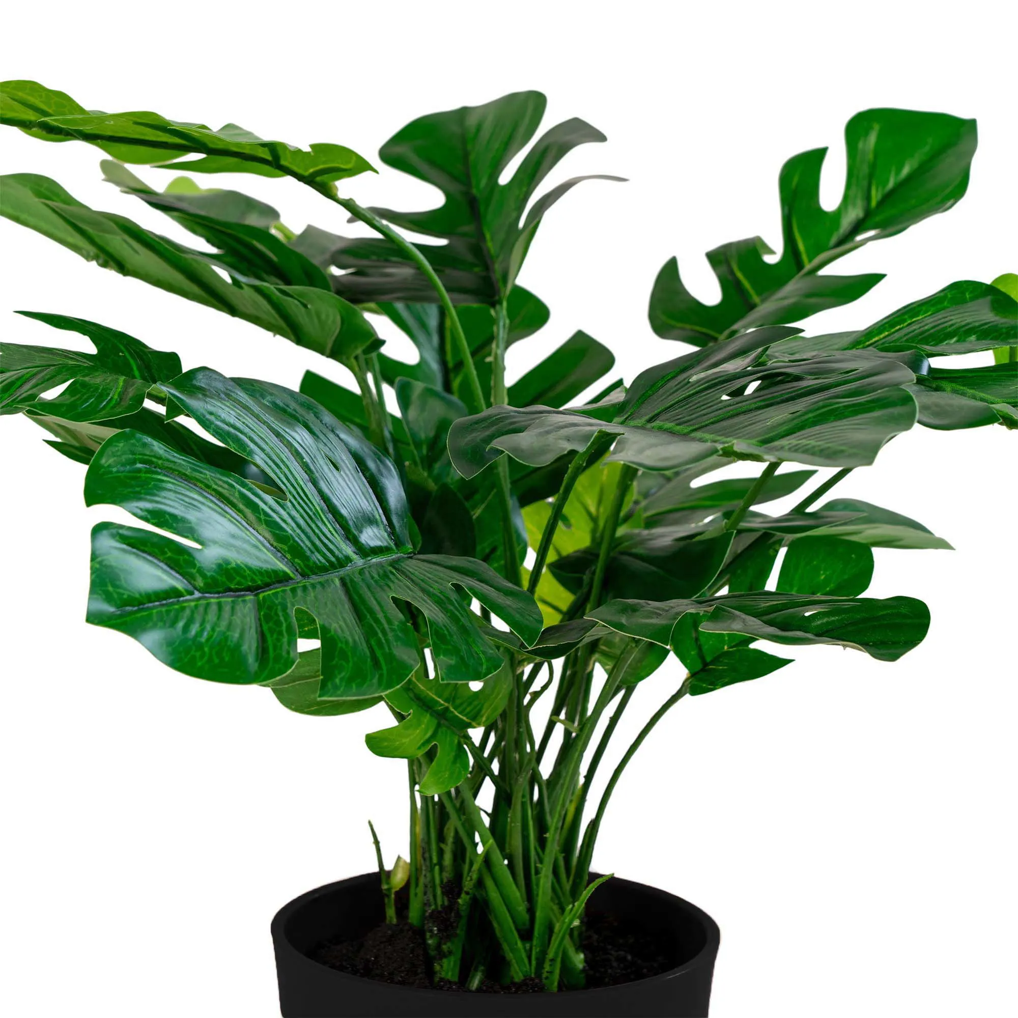 Sztuczna roślina MONSTERA wys:45 cm zielona - 9501040