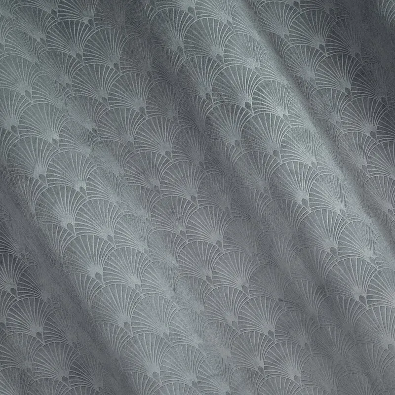 ZASŁONA GOTOWA JULIA 140 X 250 CM STALOWY - EU_384118