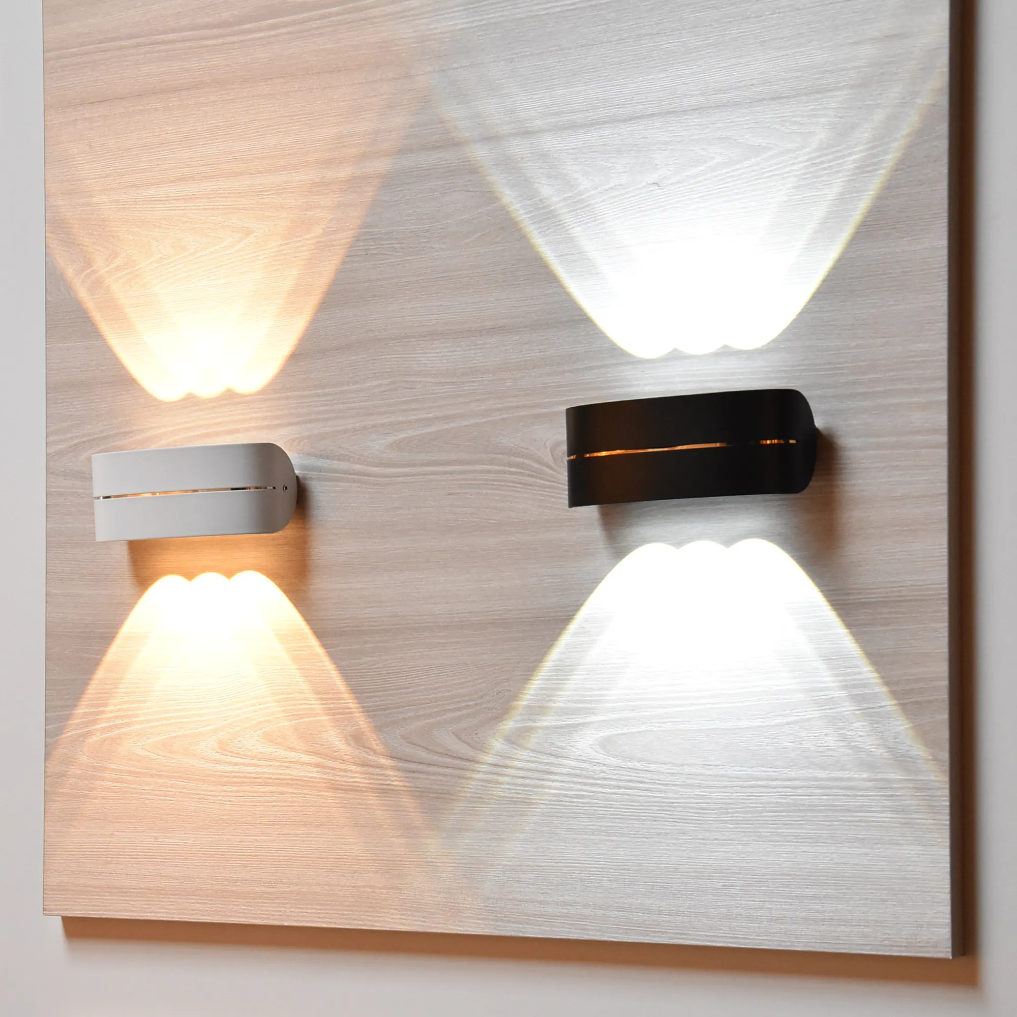 Kinkiet metalowy led HIFLY ze ściemniaczem i regulacją czarny - LX23804