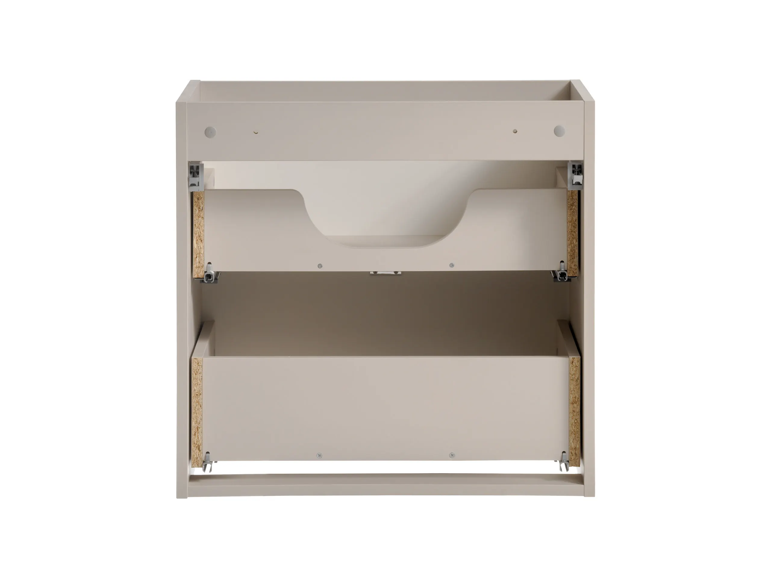 Zestaw meblowy SET-VIC ( szafka z 2 szufladami 60cm + blat ) kaszmirowy - SET-VIC_B_CASHMERE_60CM_S