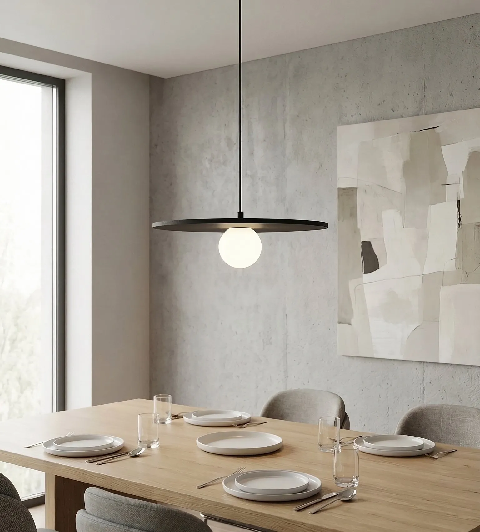 image lampa wisząca, oswietlenie sufitowe, kinkiet, jadalnia, stolikowy design
