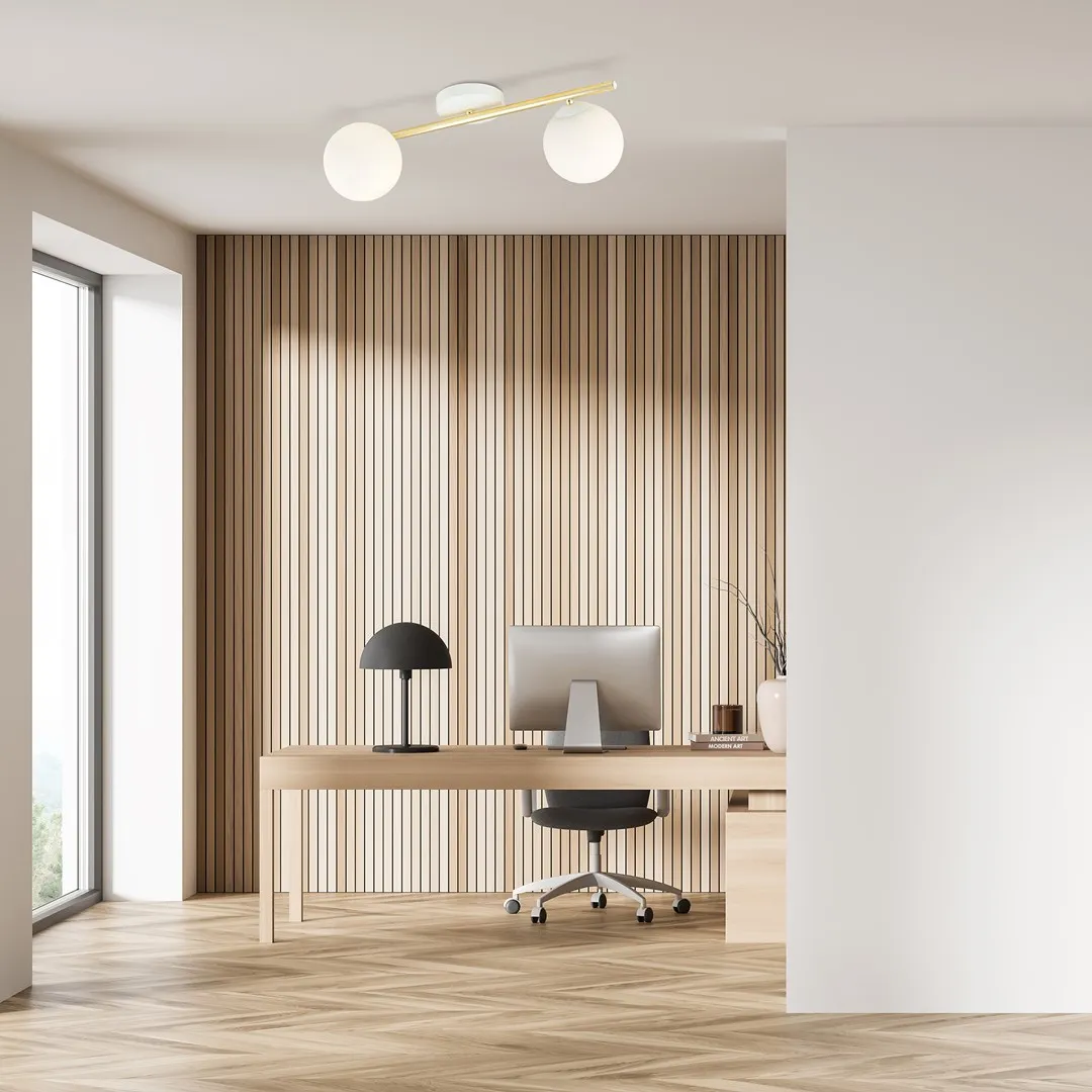 Lampa sufitowa SPLENDI Biały,Złoty 1249/2 - 1249/2