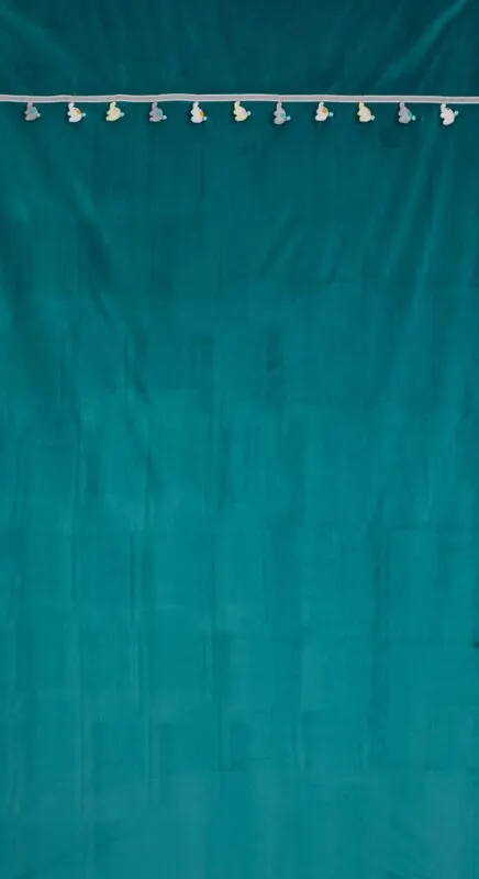 ZASŁONA GOTOWA KIDS 1 140X250 CM CIEMNOTURKUSOWY - EU_433850