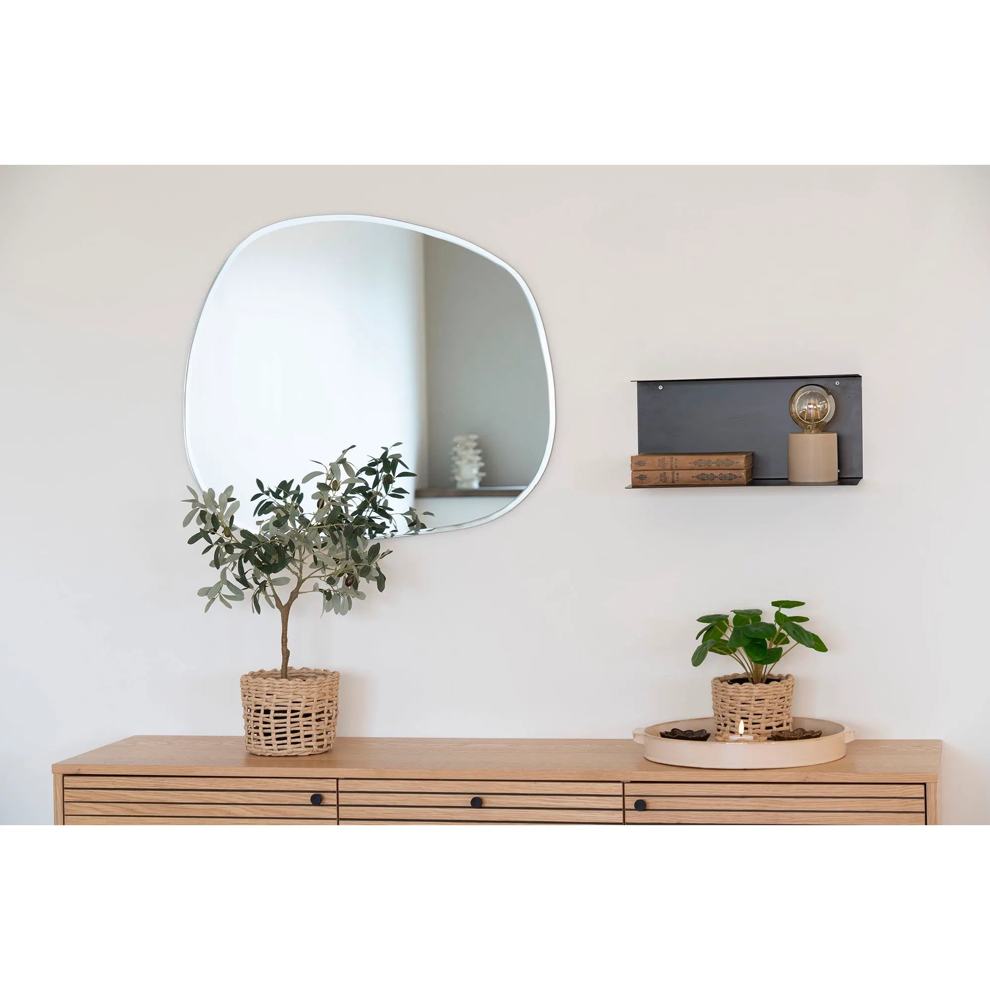 Kosze papierowe PENELA zestaw 2 sztuk naturalny - 4401549