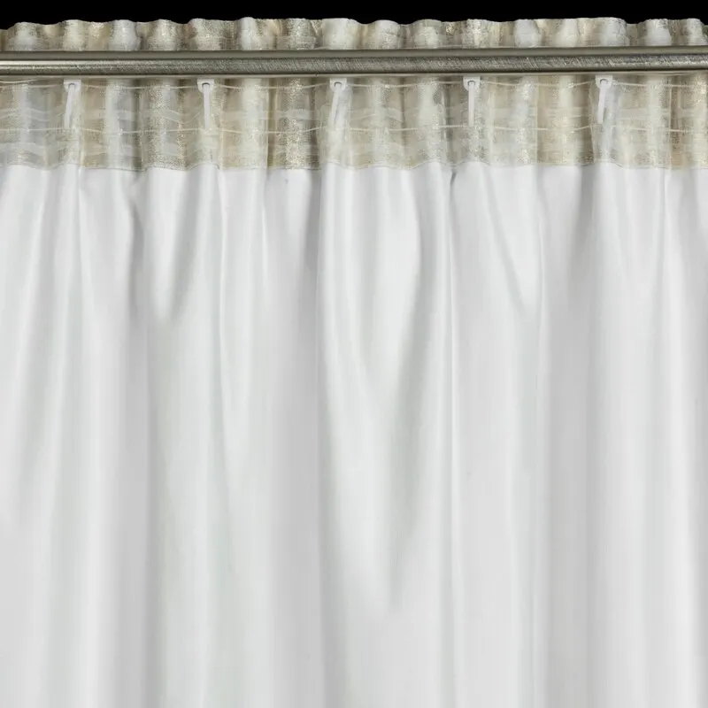 ZASŁONA GOTOWA ELLA NA TAŚMIE 140X270 CM KREMOWY - EU_427892