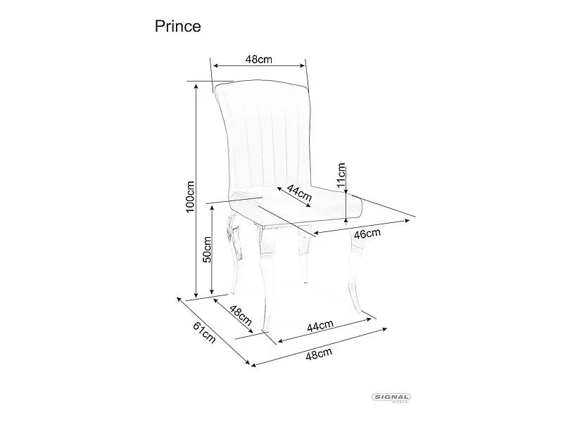 prince.krzesło rys Wykres, Działka, Meble