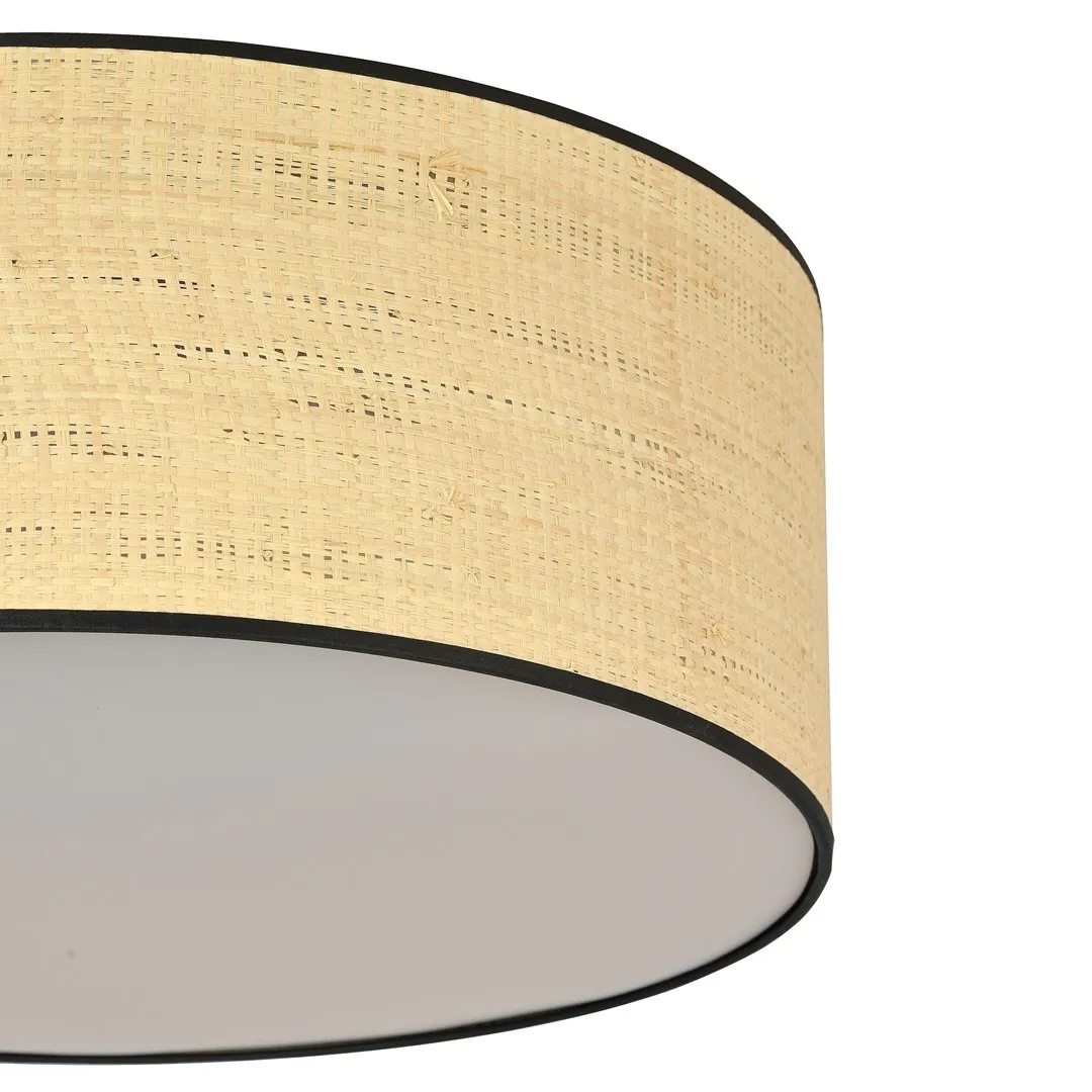 Lampa sufitowa  ASTON 3 czarny brązowy — zdjęcie 5