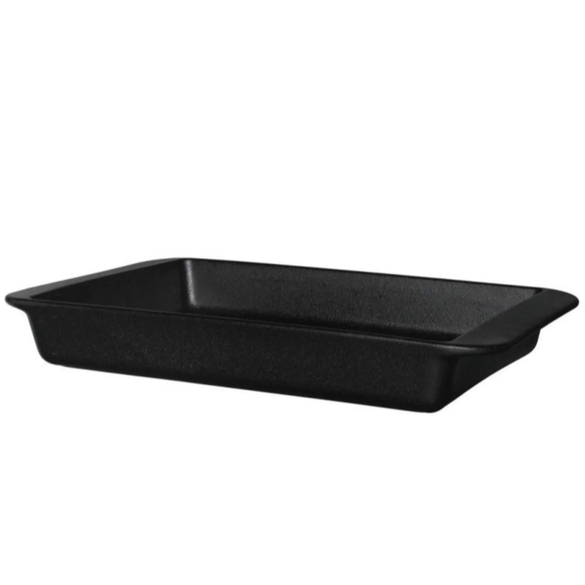 taca do piekarnika, naczynie żaroodporne, czarne, prostokątne, naczynie